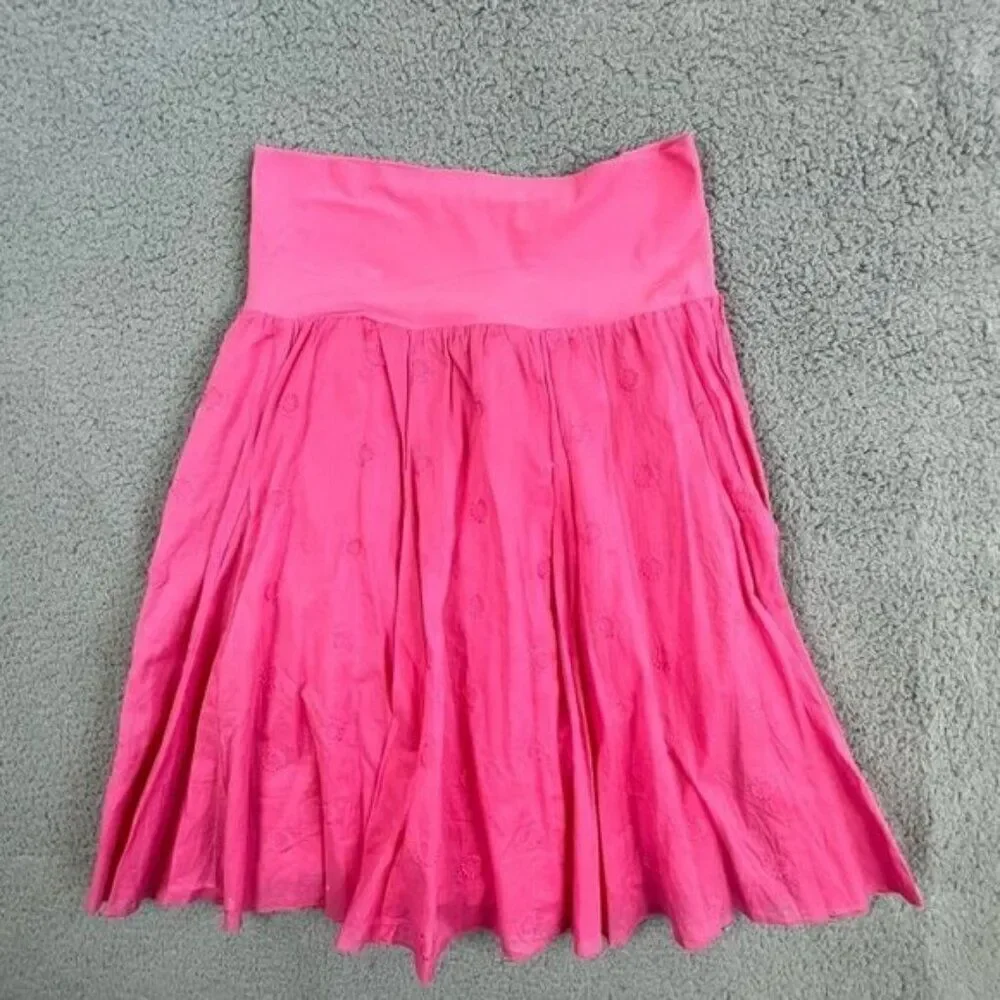 JCREW NEW WOMENS LINED SKIRT PINK SIZE S ABOVE KNEE